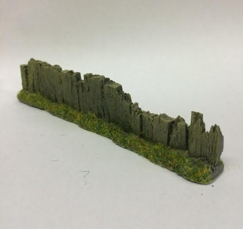  Javis 00 Gauge Light Brown Damaged Sleeper Fencing 