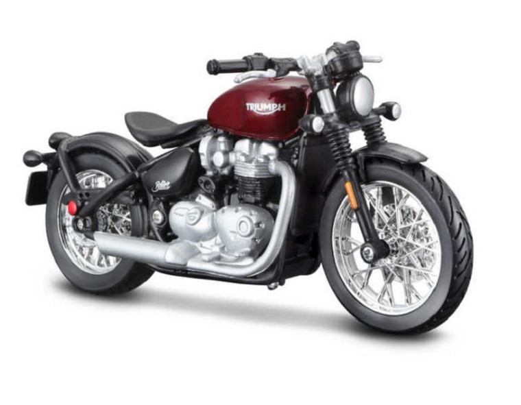  Burago 1/18 Triumph Bonneville Bobber Diecast Model 