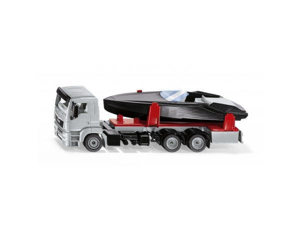  Siku 1/50 MAN LKW With Motor Boat 
