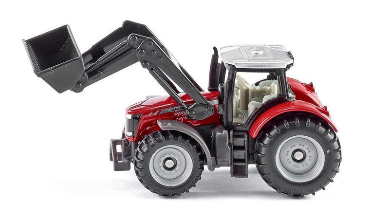  Siku Massey Ferguson With Front Loader Diecast Model 