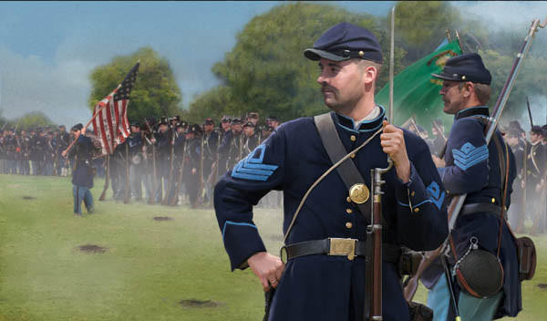  Strelets 1/72 Union Infantry Standing 