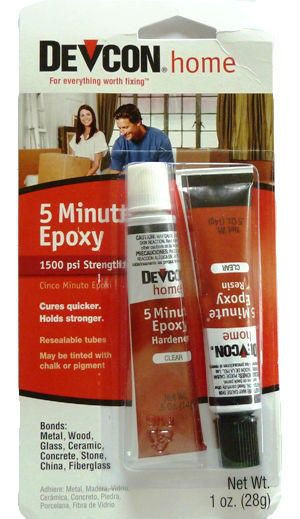  Javis Devcon Home 5 Minute Epoxy 
