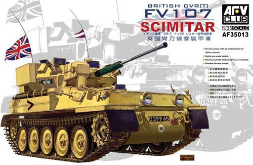  AFV Club 1/35 British FV107 Scimitar Model Kit 
