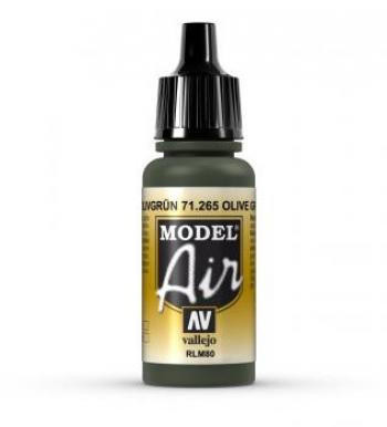  Vallejo Model Air 265 17ml Olive Green RLM80 Matt Acrylic 