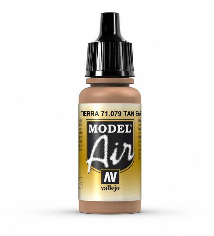  Vallejo Model Air 079 17ml Tan Earth Matt Acrylic 