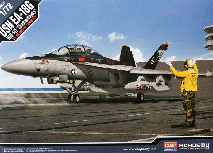  Academy 1/72 Boeing E/A-18G VAQ-141 Shadowhawks 
