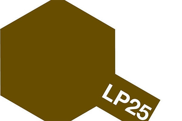  Tamiya LP-25 Flat JGSDF Brown 10ml Lacquer Paint 