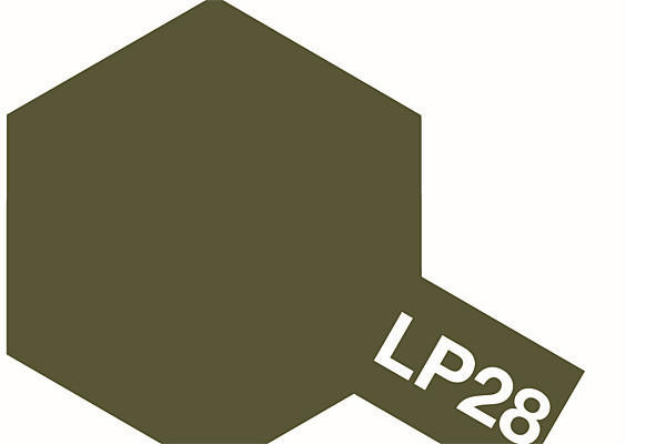  Tamiya LP-28 Flat Olive Drab 10ml Lacquer Paint 