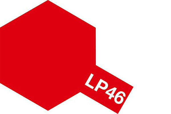  Tamiya LP-46 Gloss Pure Metallic Red 10ml Lacquer Paint 
