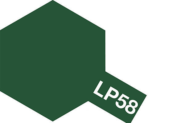  Tamiya LP-58 Flat Nato Green 10ml Lacquer Paint 