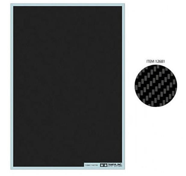  Tamiya 1/24 Carbon Decal Twill Sheet Fine 