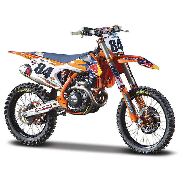  Maisto 1/6 Red Bull KTM Supercross Model Bike 
