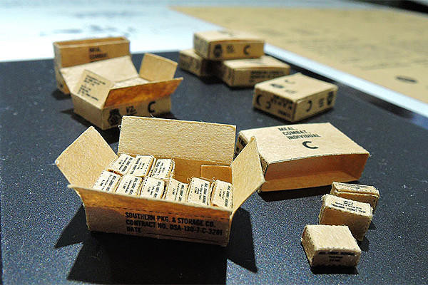  Tamiya 1/35 US MCI Cartons Vietnam War Set Model Kit 