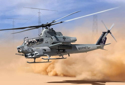 Academy 1/35 Bell AH-1Z USMC Shark Mouth - Wonderland Models