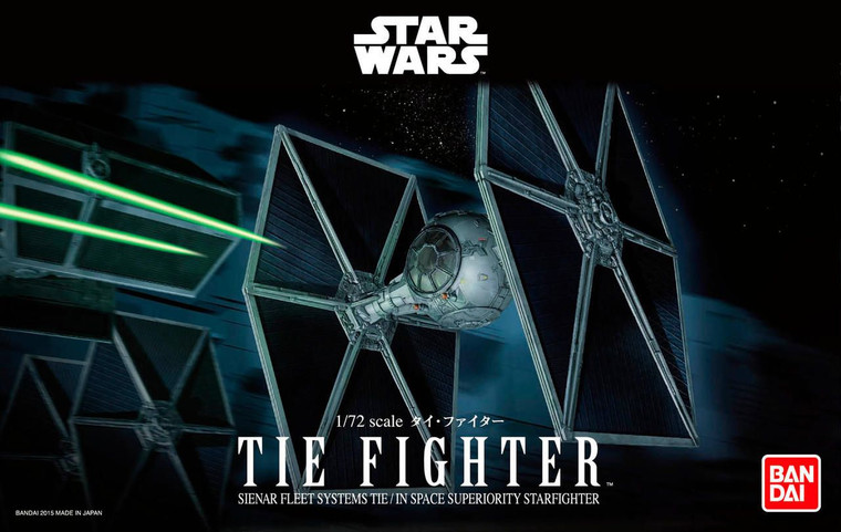  Revell 1/72 Ban-Dai Star Wars TIE Fighter Model Kit 