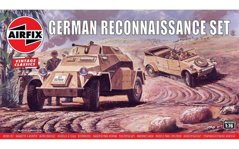  Airfix 1/76 German Reconnaisance Set 