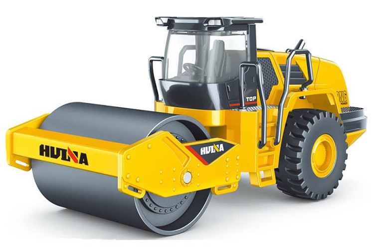  HuiNa 1/50 Road Roller Static Diecast Model 