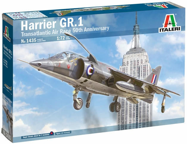  Italeri 1/72 Hawker Harrier GR.1 Transatlantic Air Race 50th 