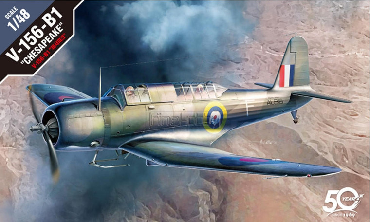  Academy 1/48 Vought V-156-B1 Chesapeake (SB2U) 