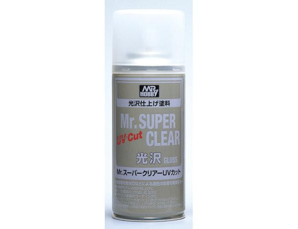  Mr Hobby Mr Super Clear Gloss Varnish Spray 170ml 