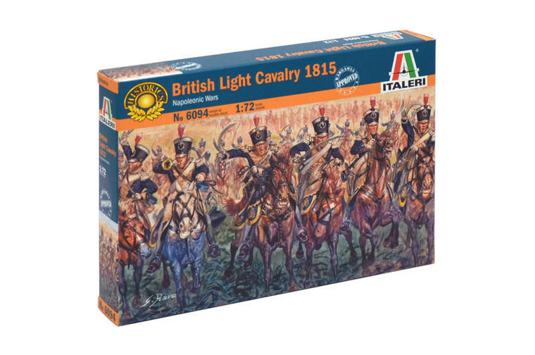  Italeri 1/72 British Light Cavalry 1815 Model Figures 