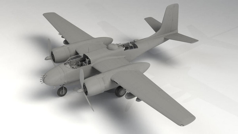 Icm ICM 1/48 B-26B-50 Invader Korean War Model Kit 