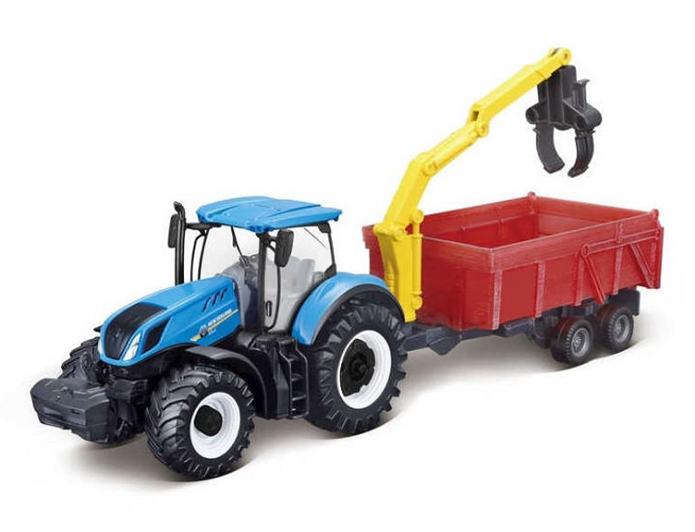  Burago New Holland T7315 Farm Tractor Diecast Model 