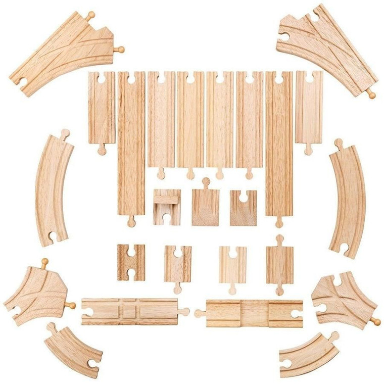  BigJigs Low Level Track Expansion Pack 