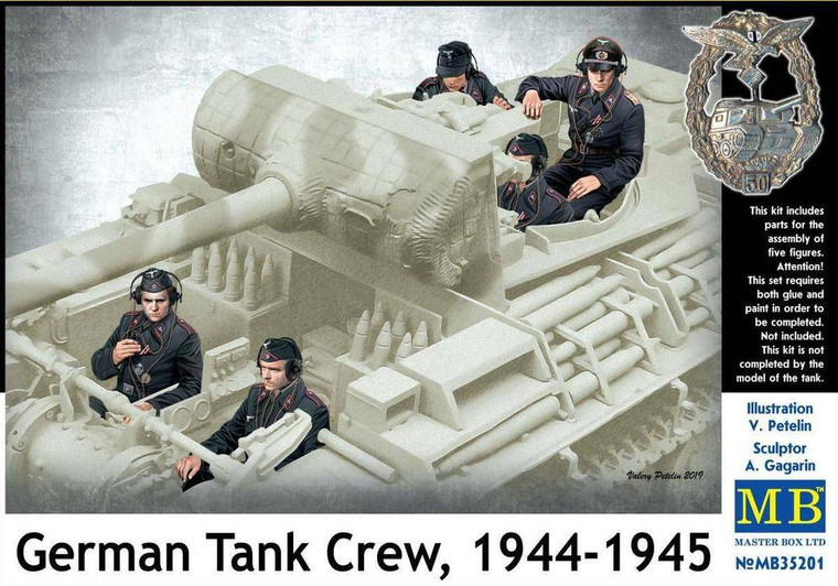  Master Box 1/35 German Tank Crew 1944-1945 