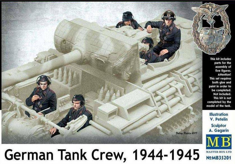  Master Box 1/35 German Tank Crew 1944-1945 