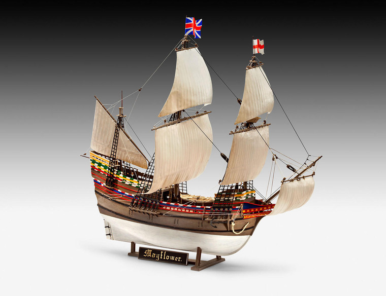  Revell 1/83 Mayflower 400th Anniversary Gift Set 