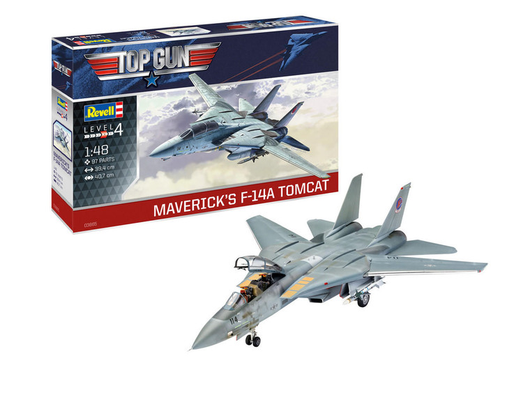  Revell 1/48 Top Gun Mavericks Grumman F-14A Tomcat 