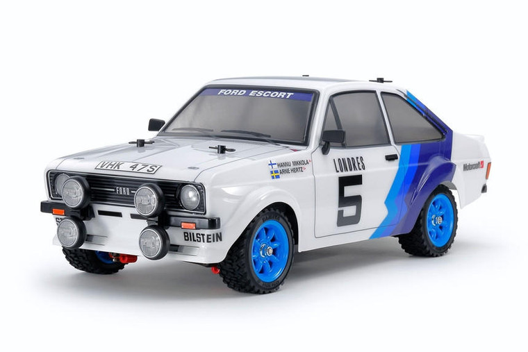  Tamiya RC Ford Escort MkII Rally PB MF-01X Model Kit 