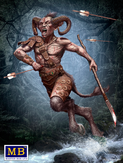 Master Box 1/24 Satyr Model Figure 