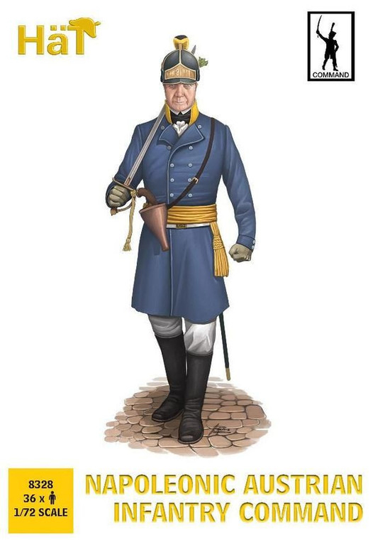  Hat Industrie 1/72 Austrian Command Model Figures 