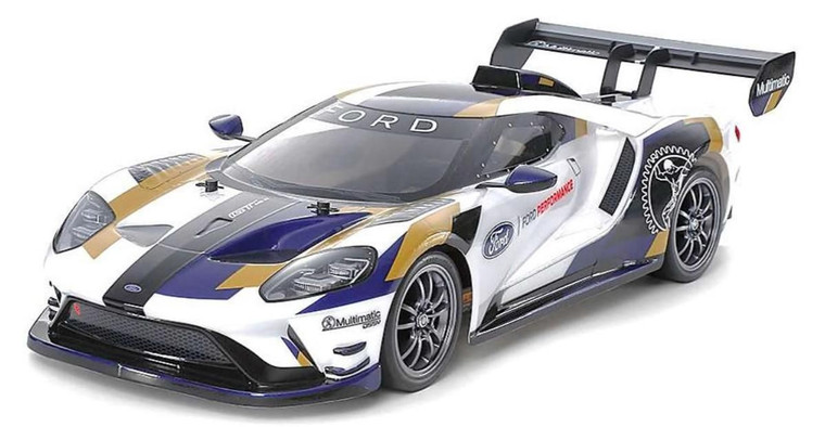  Tamiya RC Ford GT MKII 2020 TT-02 Model Kit 
