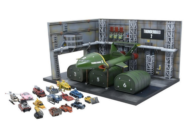  Adventures In Plastic 1/350 Thunderbird 2 Launch Bay Model Kit 