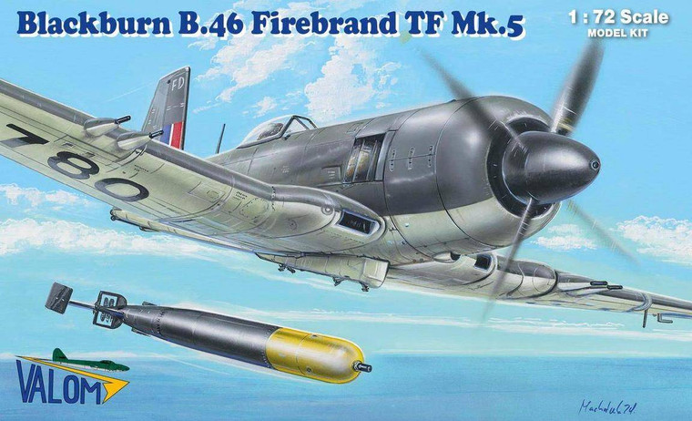  Valom 1/72 Blackburn Firebrand TF Mk.5 Model Kit 