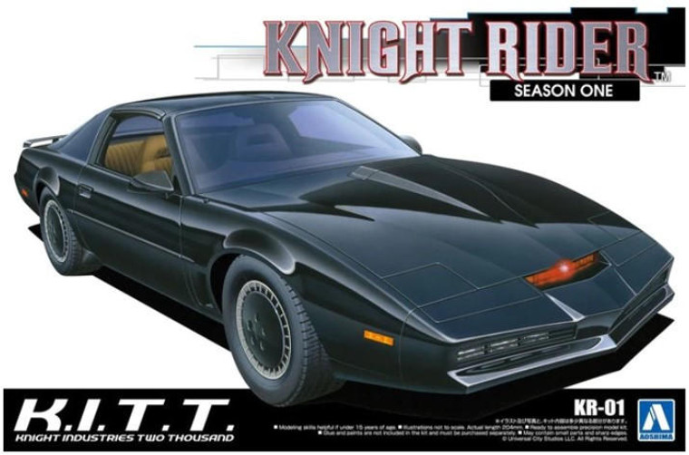  Aoshima 1/24 Knight Rider K.I.T.T. Model Kit 