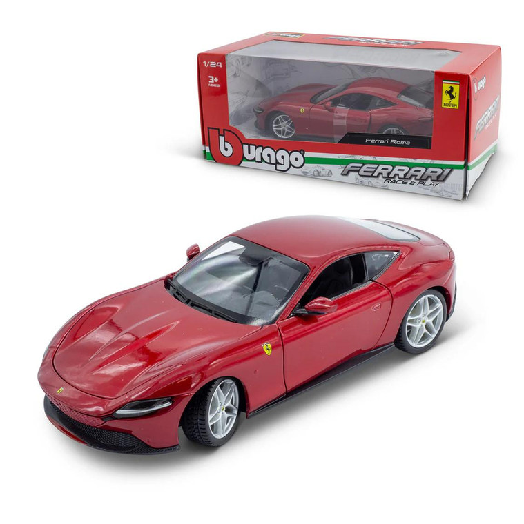  Burago 1/24 Ferrari Roma Diecast Model 