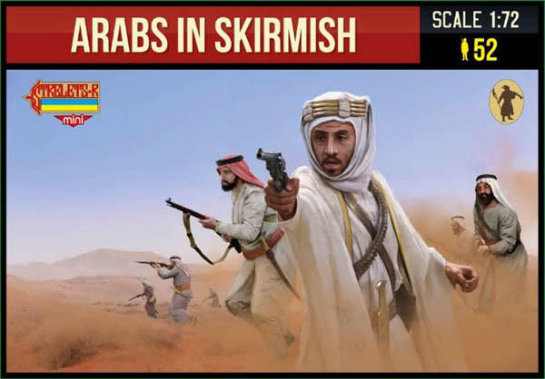  Strelets 1/72 Arabs in Skirmish Model Figures 