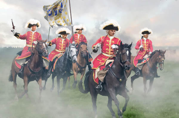 Strelets 1/72 War of Spanish Succession French Chevau-Legers and