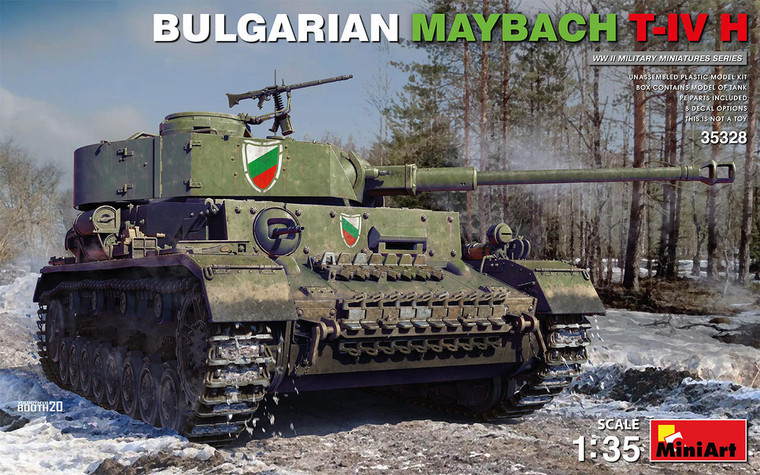  MiniArt 1/35 Bulgarian Maybach T-IV H Model Kit 