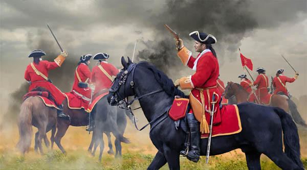  Strelets 1/72 British Cavalry Model Figures 