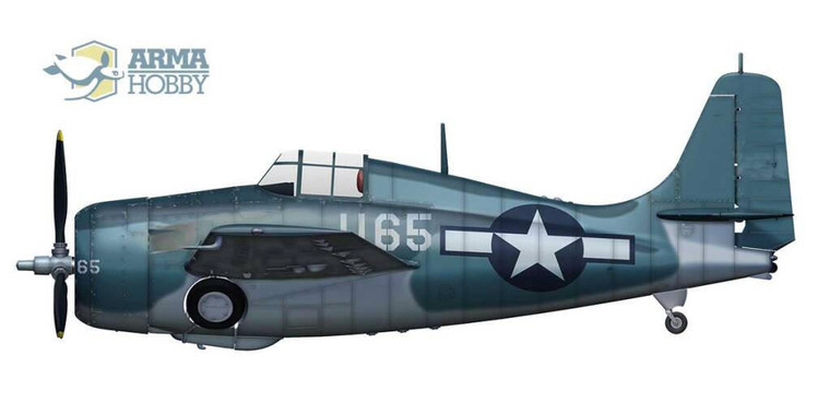  Arma Hobby 1/72 FM-2 Wildcat Training Cats Model Kit 