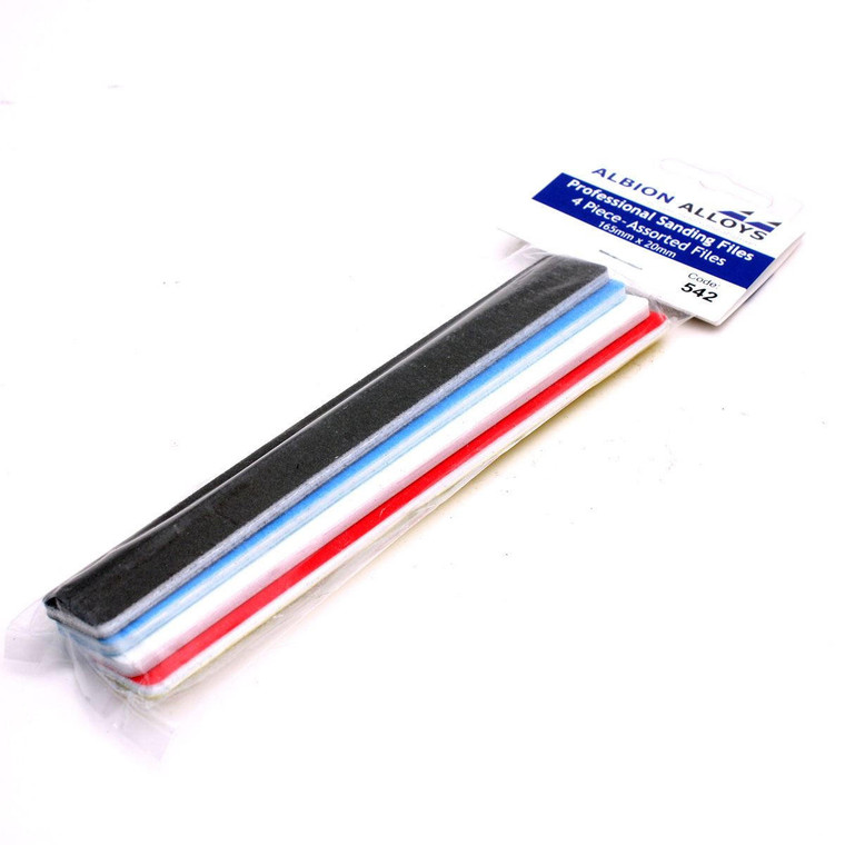  Albion Alloys Professional Sanding Files Assorted 