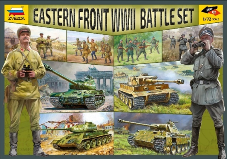  Zvezda 1/72 WWII Eastern Front Battle Set 