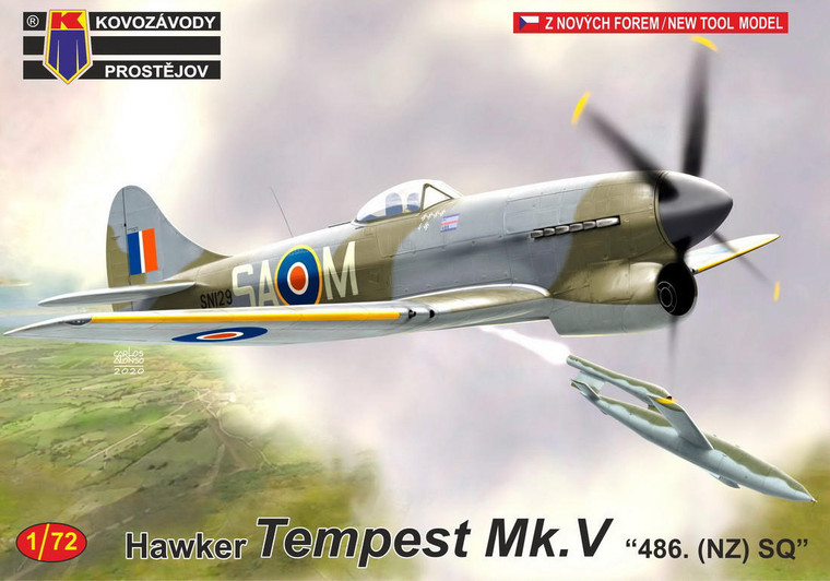  KPM 1/72 Hawker Tempest Mk.V No.486(NZ) Squadron 