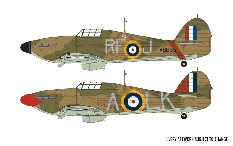  Airfix 1/48 Hawker Hurricane Mk.I 