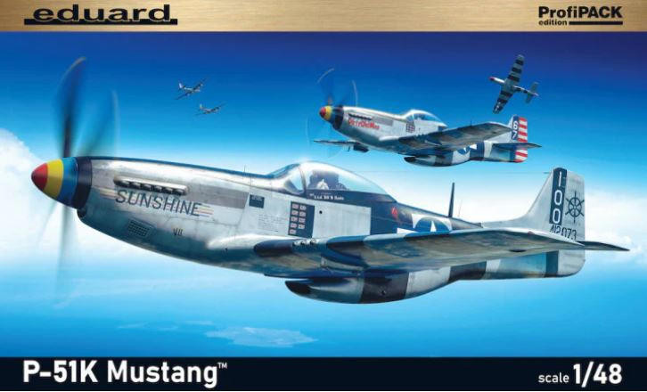  Eduard 1/48 NAA P-51K Mustang ProfiPACK Edition Model Kit 